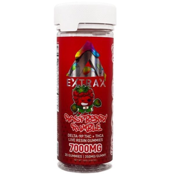 Adios MF - 350mg Gummies 20pk Raspberry Rumble