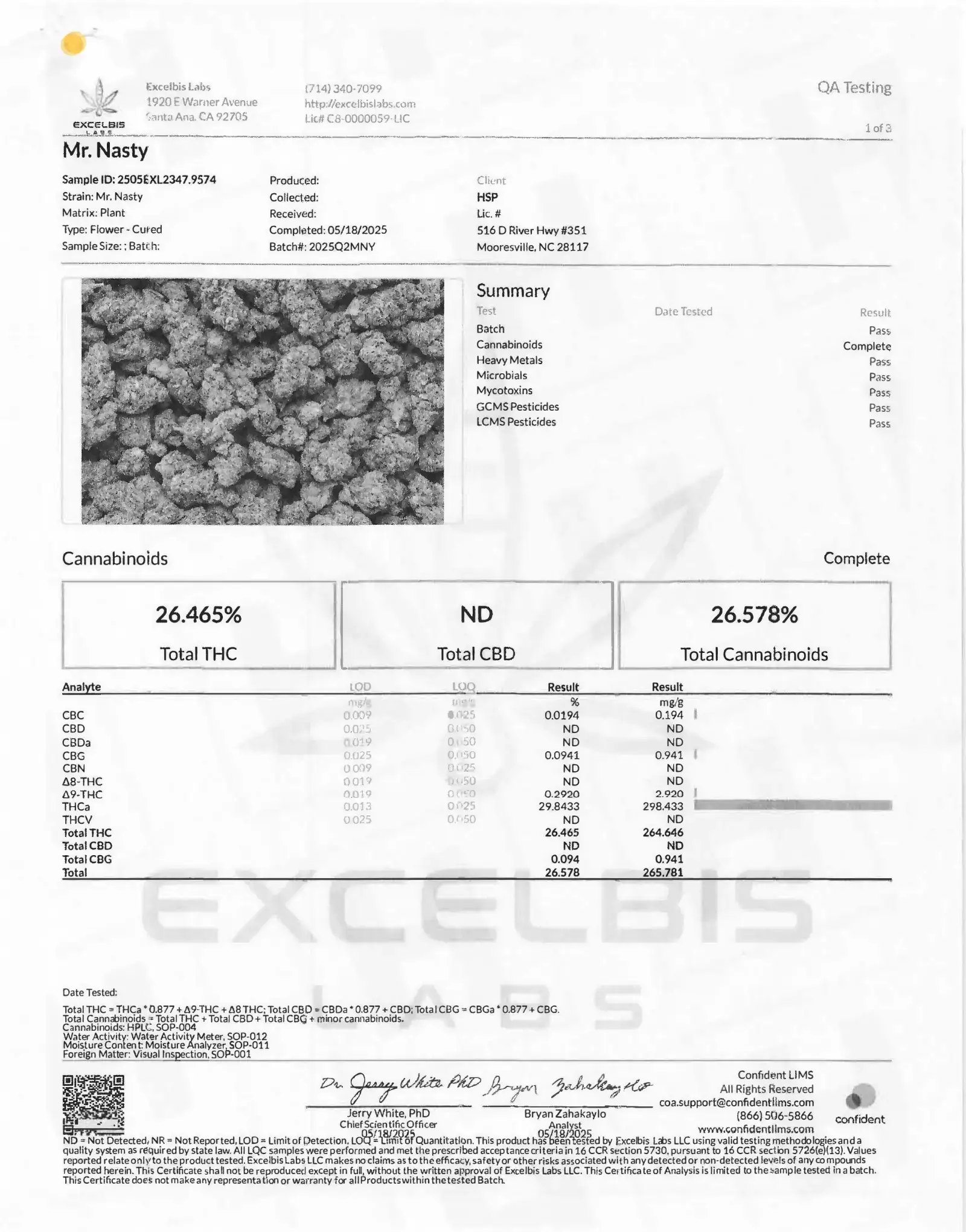 THCa 1oz Grab Bags - Mr. Nasty(Indica) - Image 2